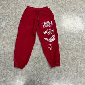 YoungLA Women's W211 Dreamers Jogger Sweatpants in size M